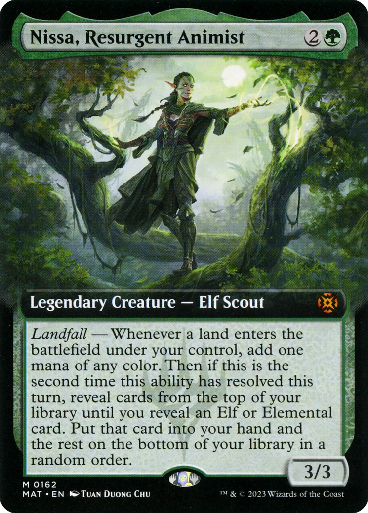 Nissa, Resurgent Animist (Extended Art) [March of the Machine: The Aftermath] | Gear Gaming Fayetteville