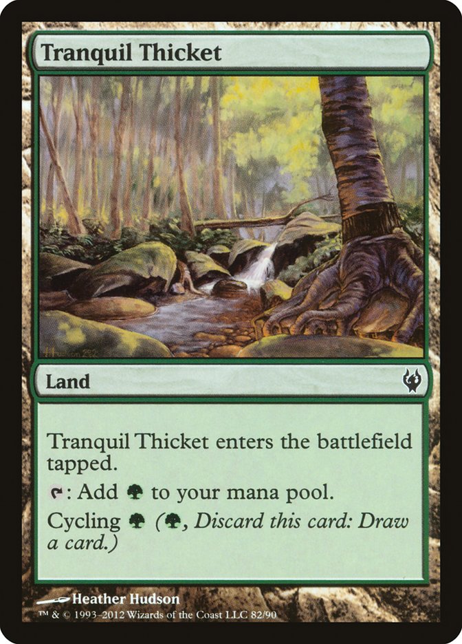 Tranquil Thicket [Duel Decks: Izzet vs. Golgari] | Gear Gaming Fayetteville