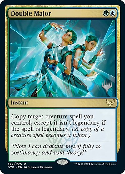 Double Major (Promo Pack) [Strixhaven: School of Mages Promos] | Gear Gaming Fayetteville