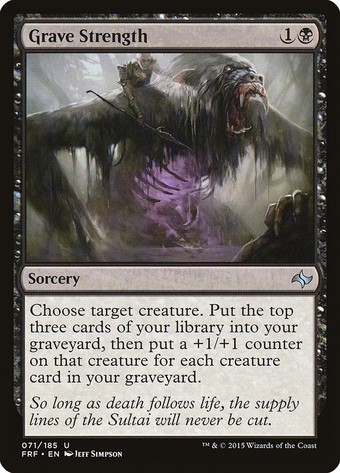 Grave Strength [Fate Reforged] | Gear Gaming Fayetteville