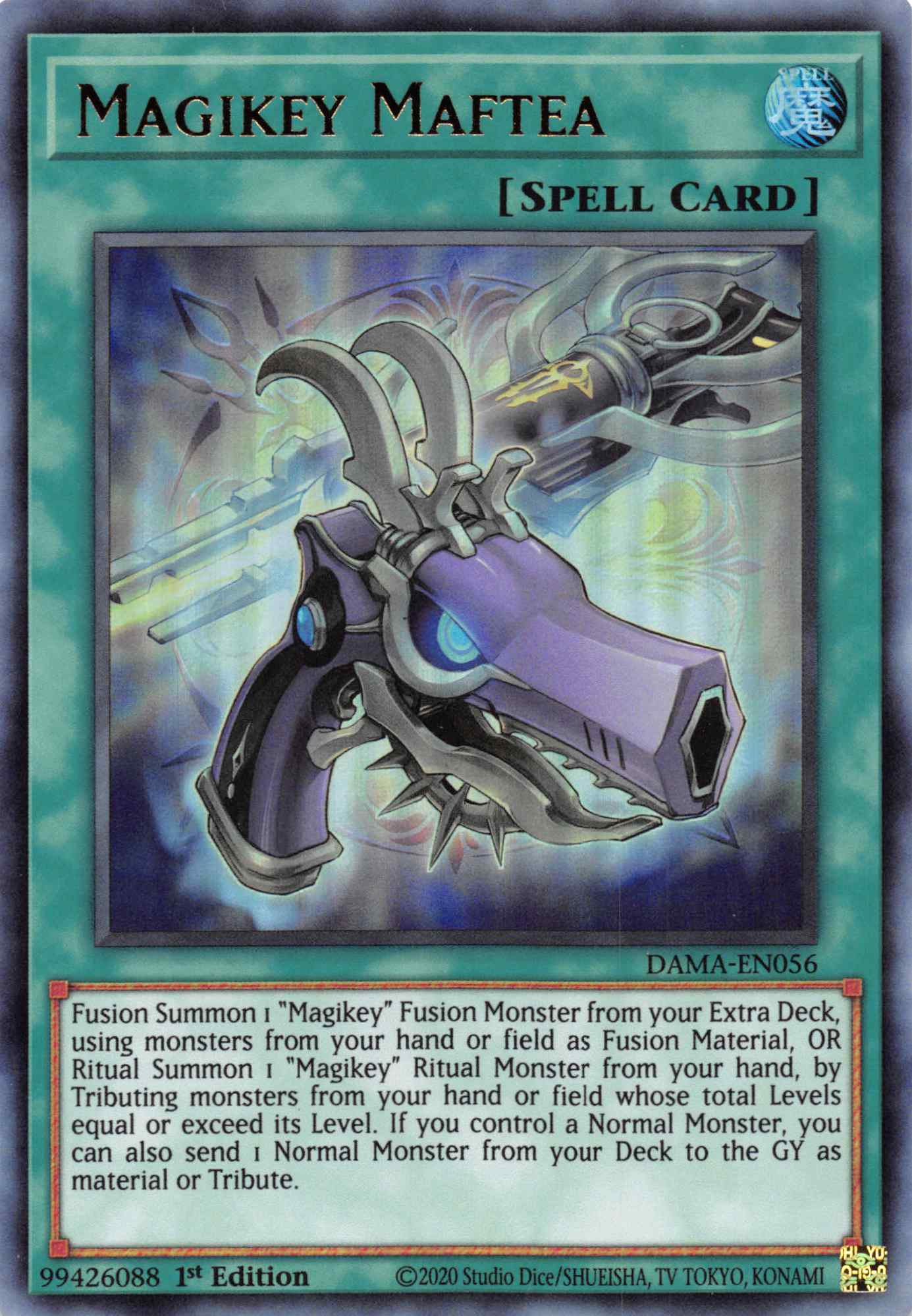 Magikey Maftea [DAMA-EN056] Ultra Rare | Gear Gaming Fayetteville