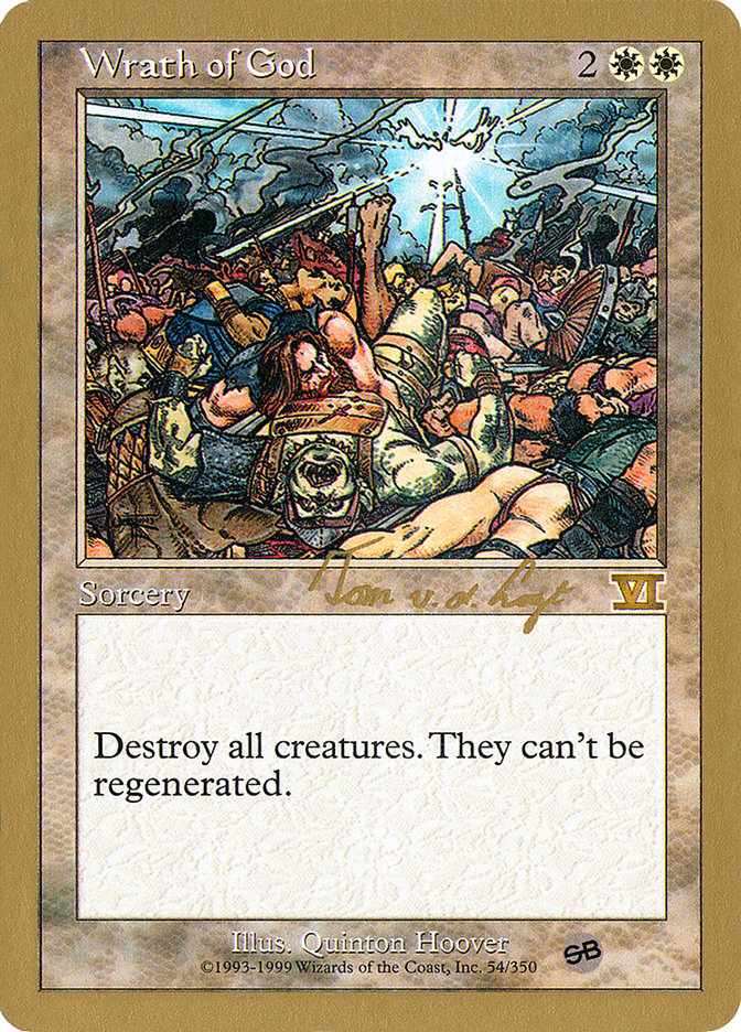 Wrath of God (Tom van de Logt) (SB) [World Championship Decks 2000] | Gear Gaming Fayetteville