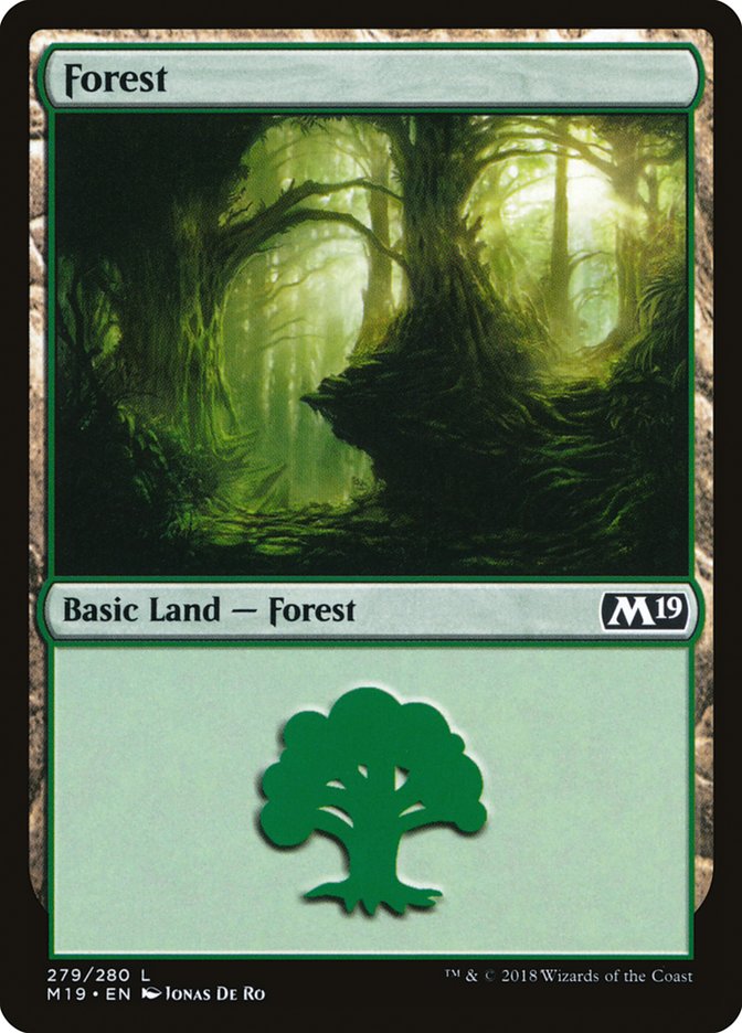 Forest (279) [Core Set 2019] | Gear Gaming Fayetteville