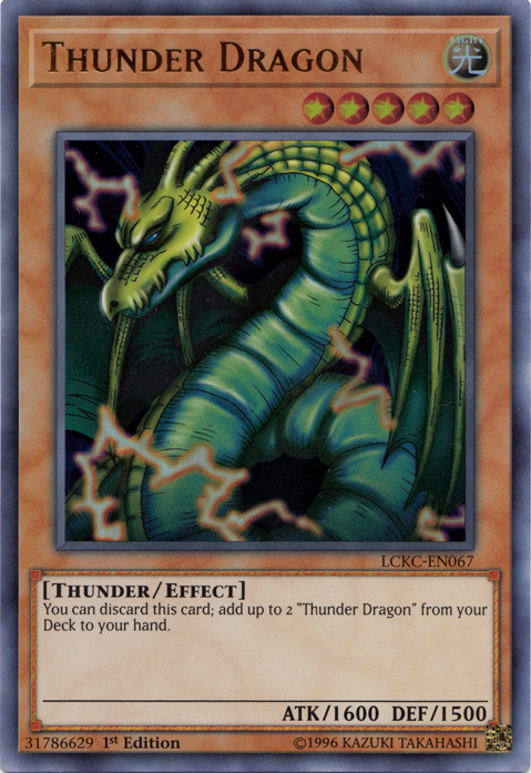 Thunder Dragon [LCKC-EN067] Ultra Rare | Gear Gaming Fayetteville