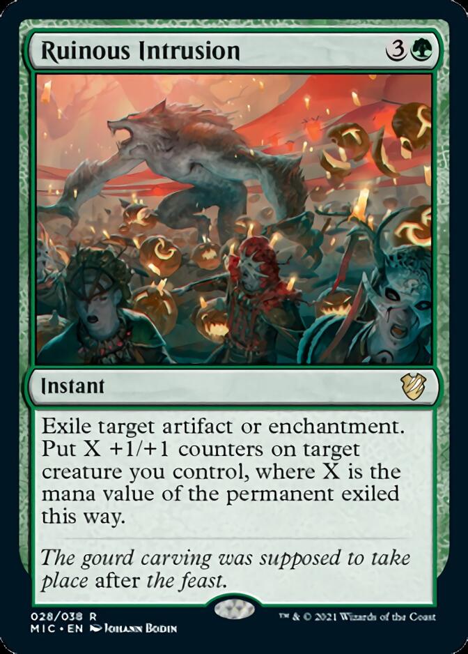 Ruinous Intrusion [Innistrad: Midnight Hunt Commander] | Gear Gaming Fayetteville