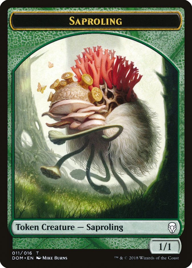 Saproling Token (011/016) [Dominaria Tokens] | Gear Gaming Fayetteville