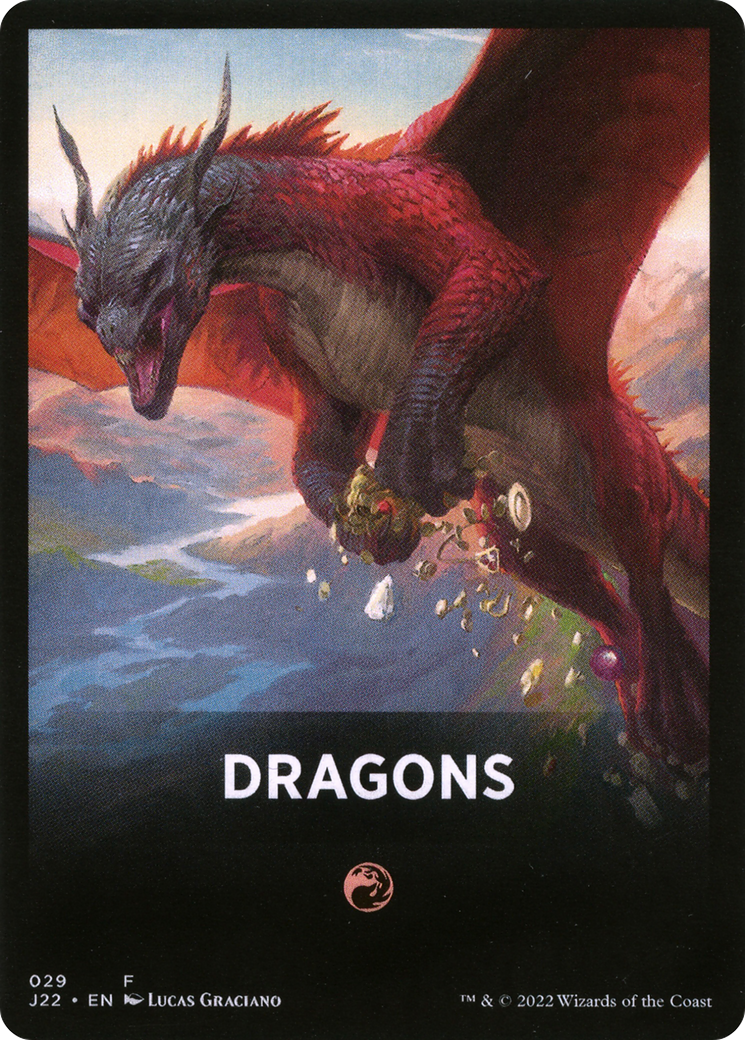 Dragons Theme Card [Jumpstart 2022 Front Cards] | Gear Gaming Fayetteville