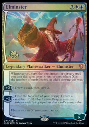 Elminster [Commander Legends: Battle for Baldur's Gate Prerelease Promos] | Gear Gaming Fayetteville