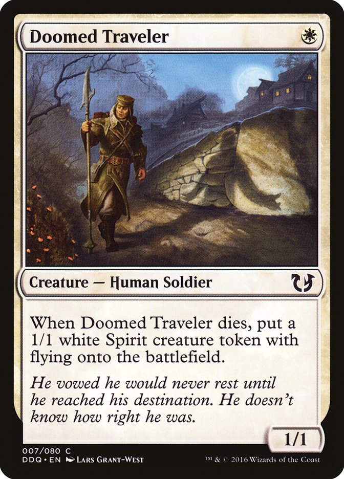 Doomed Traveler [Duel Decks: Blessed vs. Cursed] | Gear Gaming Fayetteville