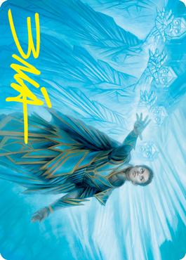Echoing Equation Art Card (Gold-Stamped Signature) [Strixhaven: School of Mages Art Series] | Gear Gaming Fayetteville