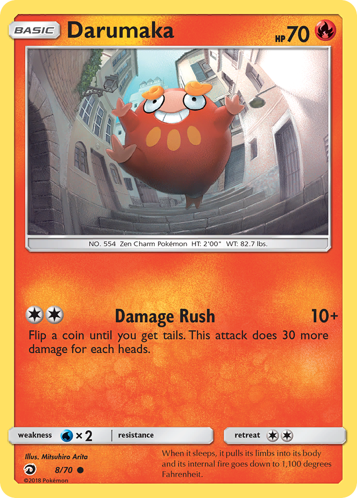 Darumaka (8/70) [Sun & Moon: Dragon Majesty] | Gear Gaming Fayetteville