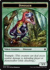 Dinosaur // Treasure (008) Double-Sided Token [Ixalan Tokens] | Gear Gaming Fayetteville