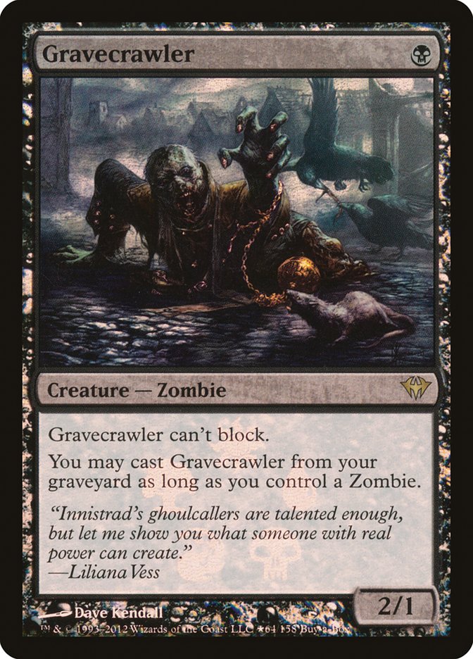 Gravecrawler (Buy-A-Box) [Dark Ascension Promos] | Gear Gaming Fayetteville