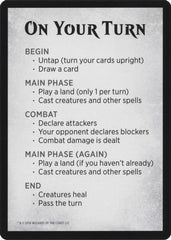 Rules Card [War of the Spark Tokens] | Gear Gaming Fayetteville