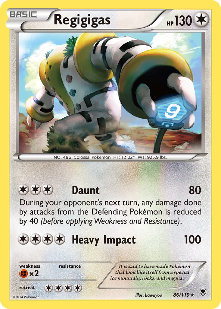 Regigigas (86/119) [XY: Phantom Forces] | Gear Gaming Fayetteville