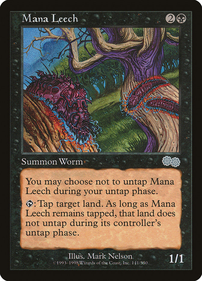 Mana Leech [Urza's Saga] | Gear Gaming Fayetteville