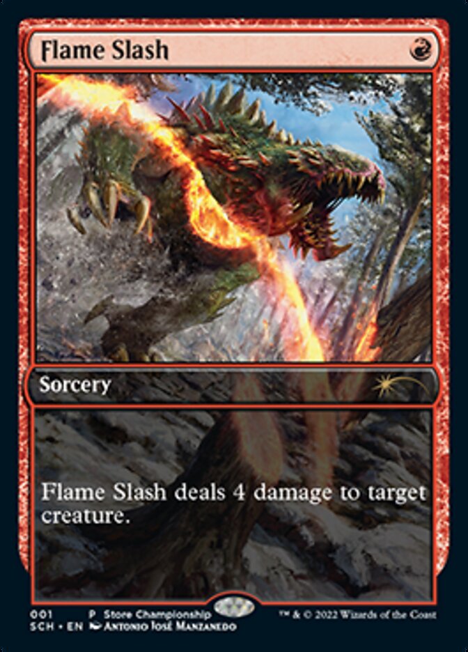 Flame Slash (Extended Art) [Store Championships 2022] | Gear Gaming Fayetteville