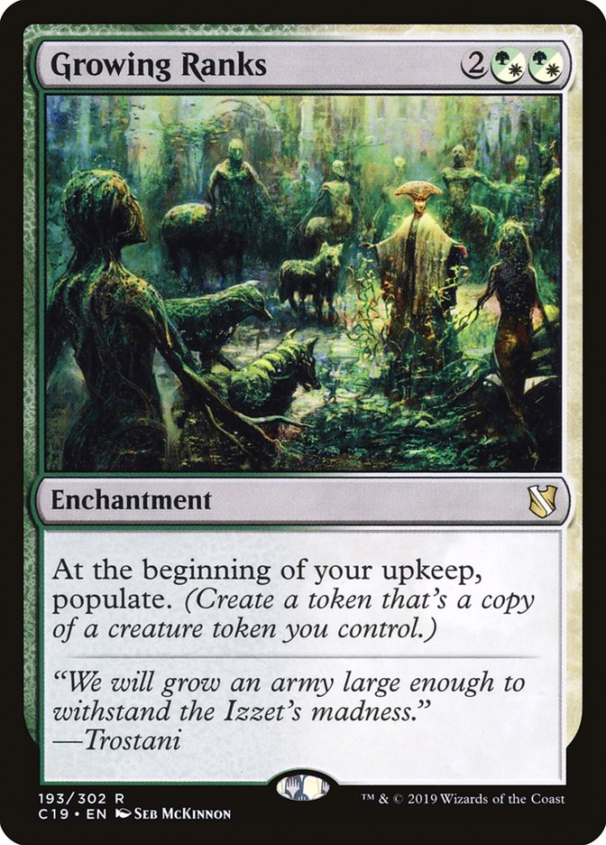 Growing Ranks [Commander 2019] | Gear Gaming Fayetteville