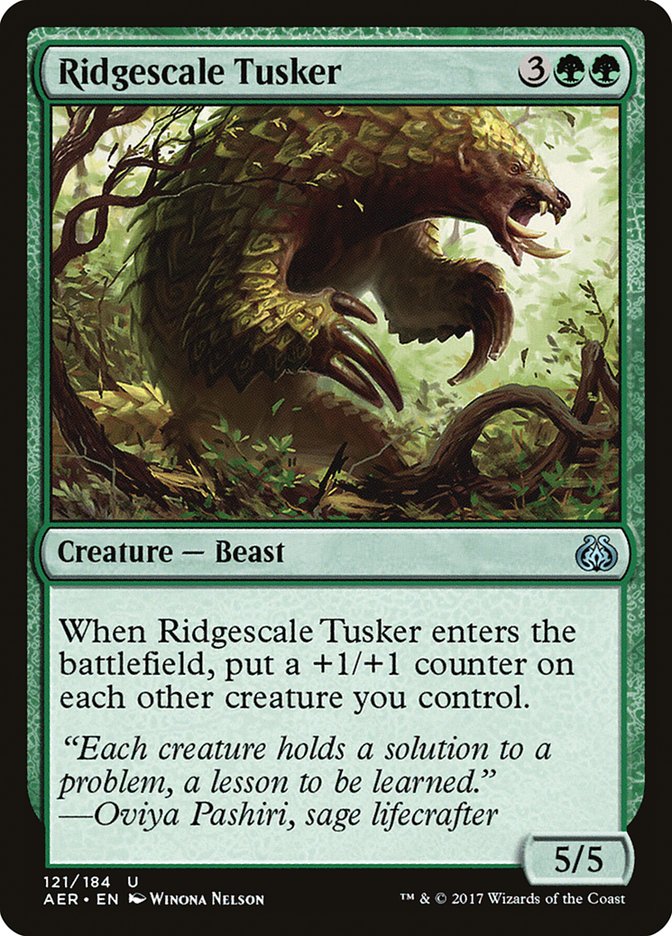 Ridgescale Tusker [Aether Revolt] | Gear Gaming Fayetteville