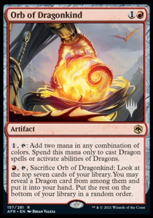 Orb of Dragonkind (Promo Pack) [Dungeons & Dragons: Adventures in the Forgotten Realms Promos] | Gear Gaming Fayetteville