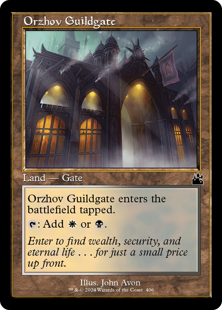 Orzhov Guildgate (Retro Frame) [Ravnica Remastered] | Gear Gaming Fayetteville