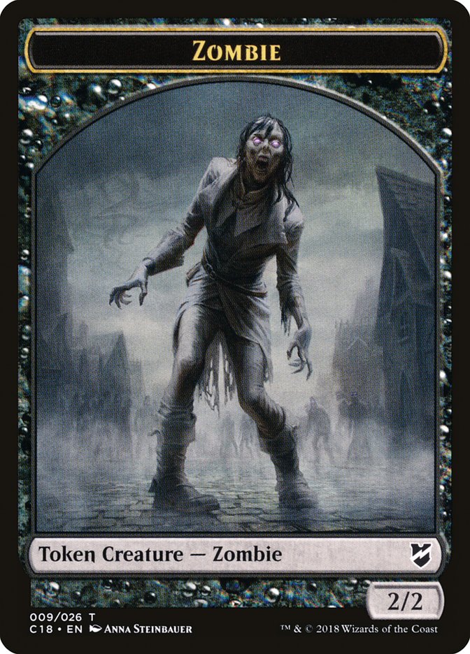 Zombie Token [Commander 2018 Tokens] | Gear Gaming Fayetteville