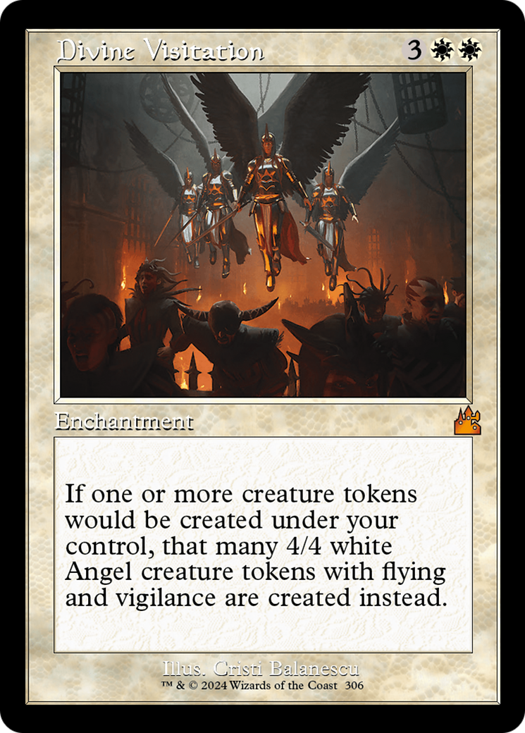 Divine Visitation (Retro Frame) [Ravnica Remastered] | Gear Gaming Fayetteville