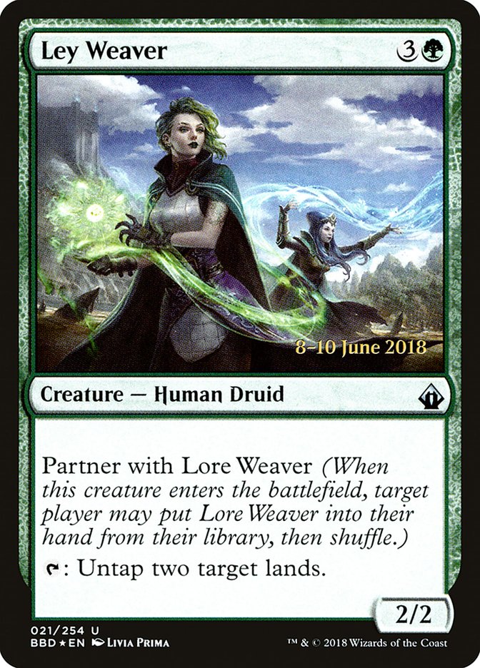 Ley Weaver [Battlebond Prerelease Promos] | Gear Gaming Fayetteville