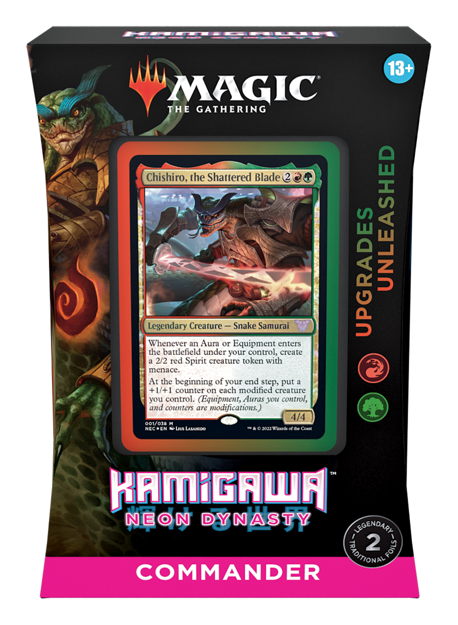 Kamigawa: Neon Dynasty - Commander Deck (Upgrades Unleashed) | Gear Gaming Fayetteville