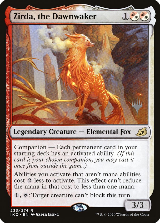 Zirda, the Dawnwaker (Promo Pack) [Ikoria: Lair of Behemoths Promos] | Gear Gaming Fayetteville