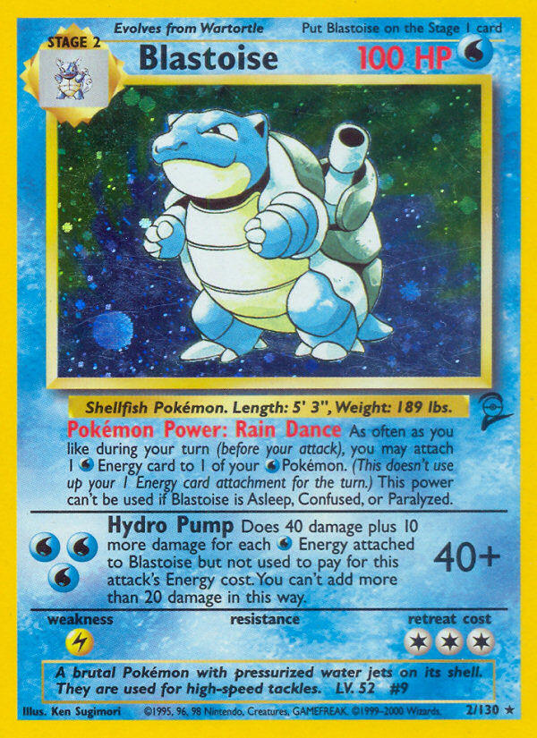 Blastoise (2/130) [Base Set 2] | Gear Gaming Fayetteville