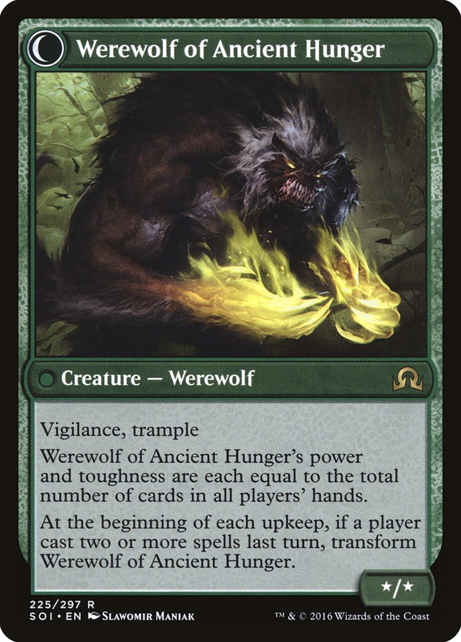 Sage of Ancient Lore // Werewolf of Ancient Hunger [Shadows over Innistrad] | Gear Gaming Fayetteville