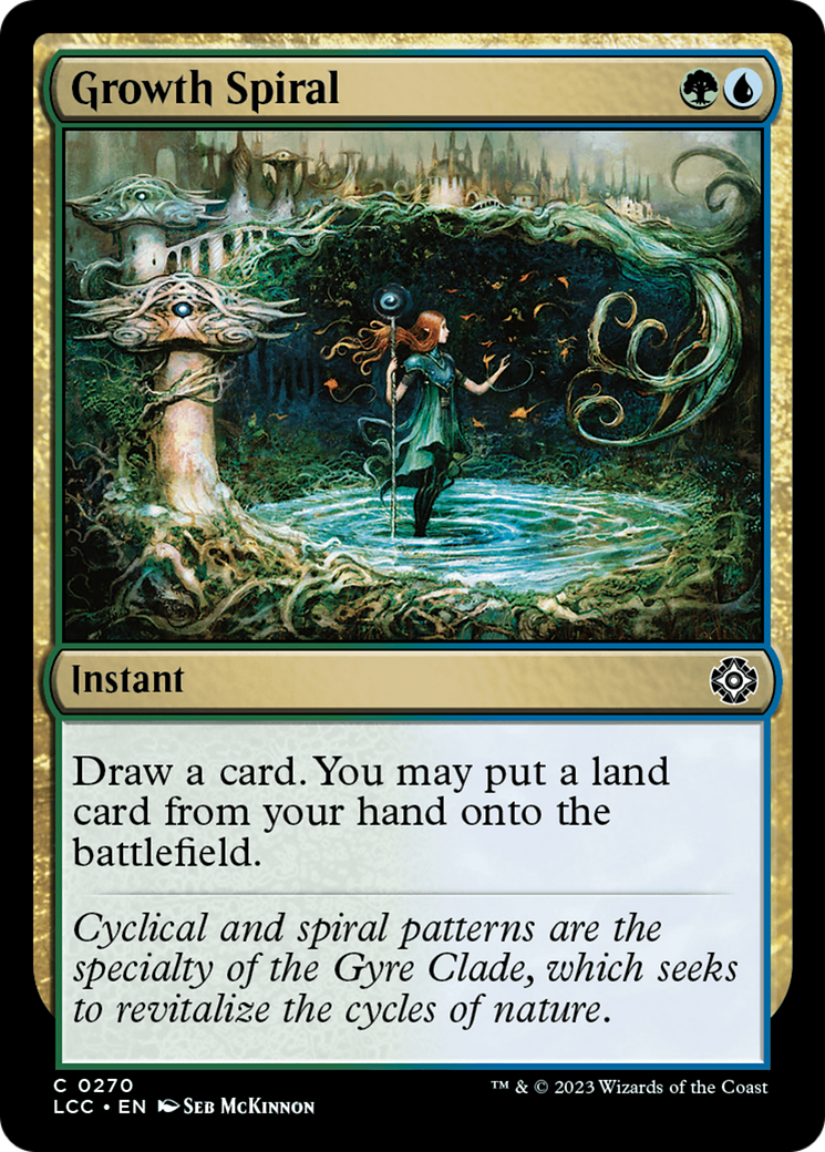 Growth Spiral [The Lost Caverns of Ixalan Commander] | Gear Gaming Fayetteville