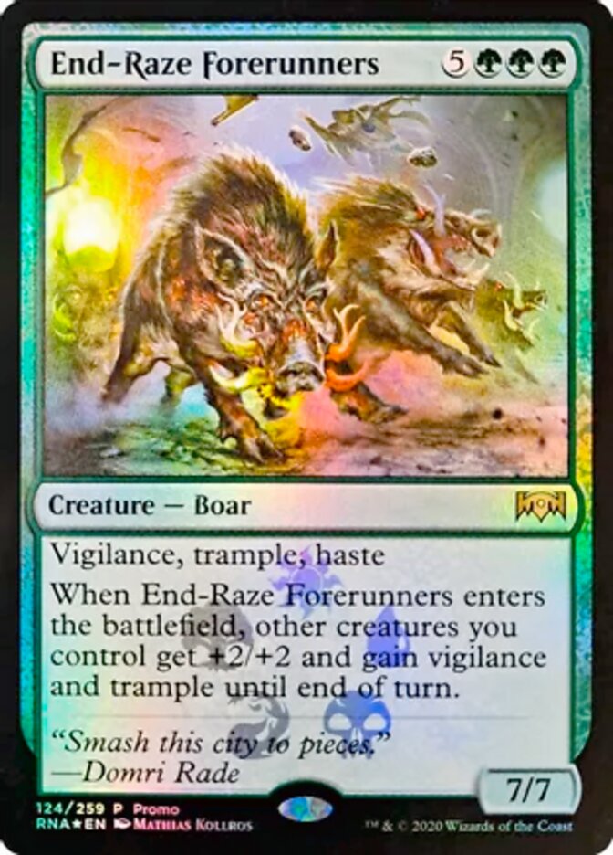 End-Raze Forerunners [Ravnica Allegiance Promos] | Gear Gaming Fayetteville