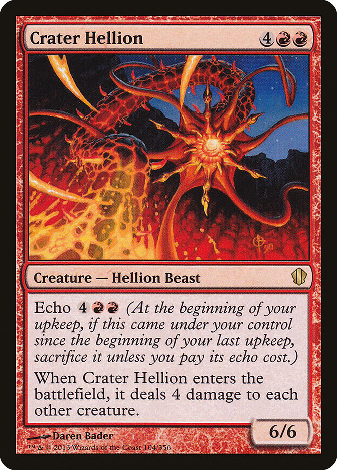 Crater Hellion [Commander 2013] | Gear Gaming Fayetteville