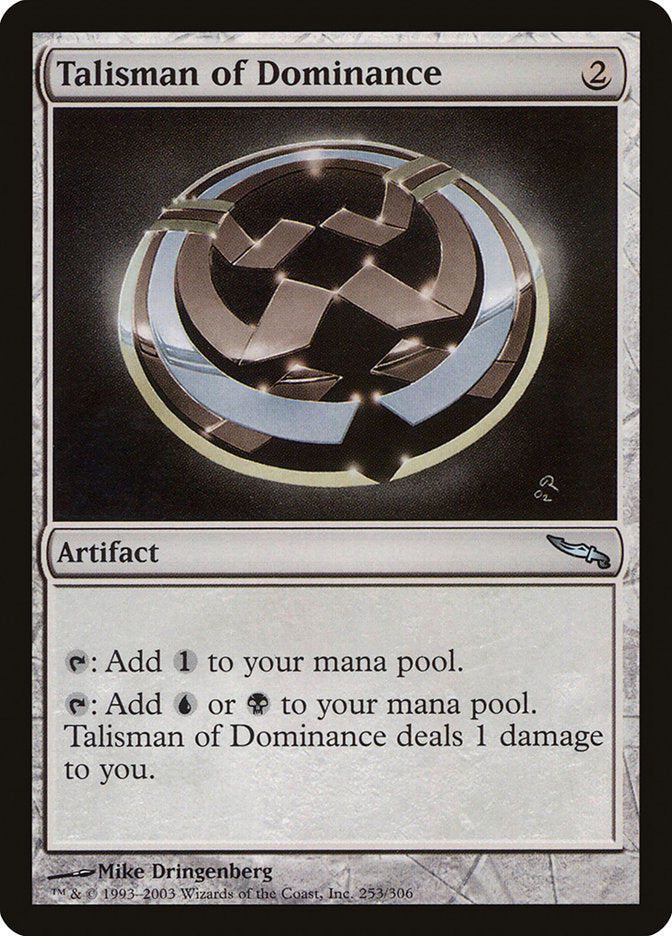 Talisman of Dominance [Mirrodin] | Gear Gaming Fayetteville