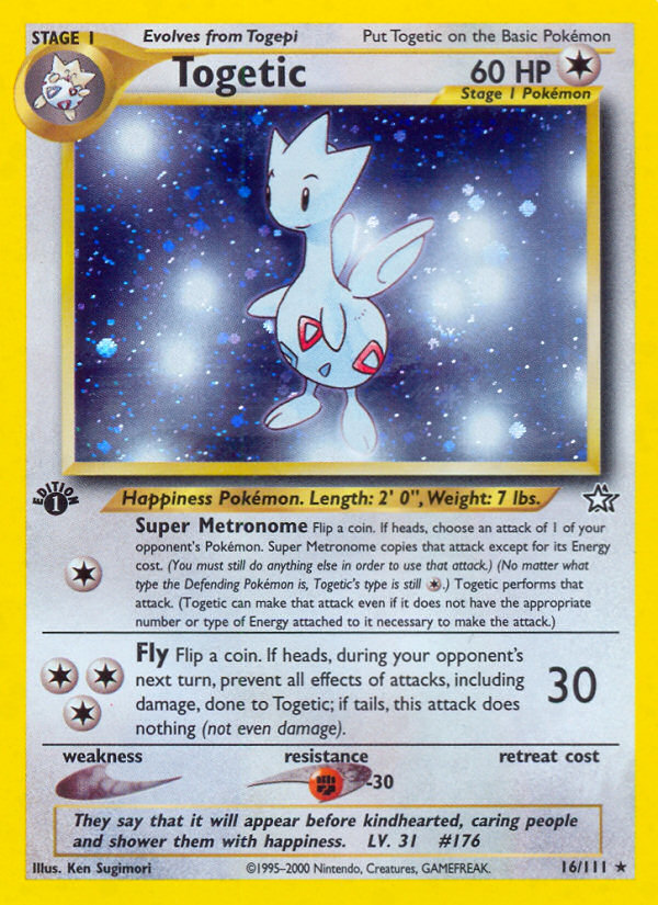 Togetic (16/111) [Neo Genesis 1st Edition] | Gear Gaming Fayetteville