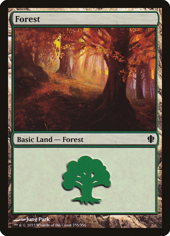 Forest (355) [Commander 2013] | Gear Gaming Fayetteville