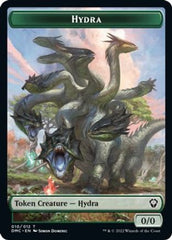 Snake // Hydra Double-Sided Token [Dominaria United Commander Tokens] | Gear Gaming Fayetteville