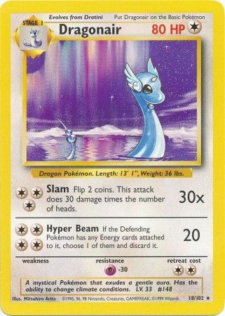 Dragonair (18/102) [Base Set Unlimited] | Gear Gaming Fayetteville