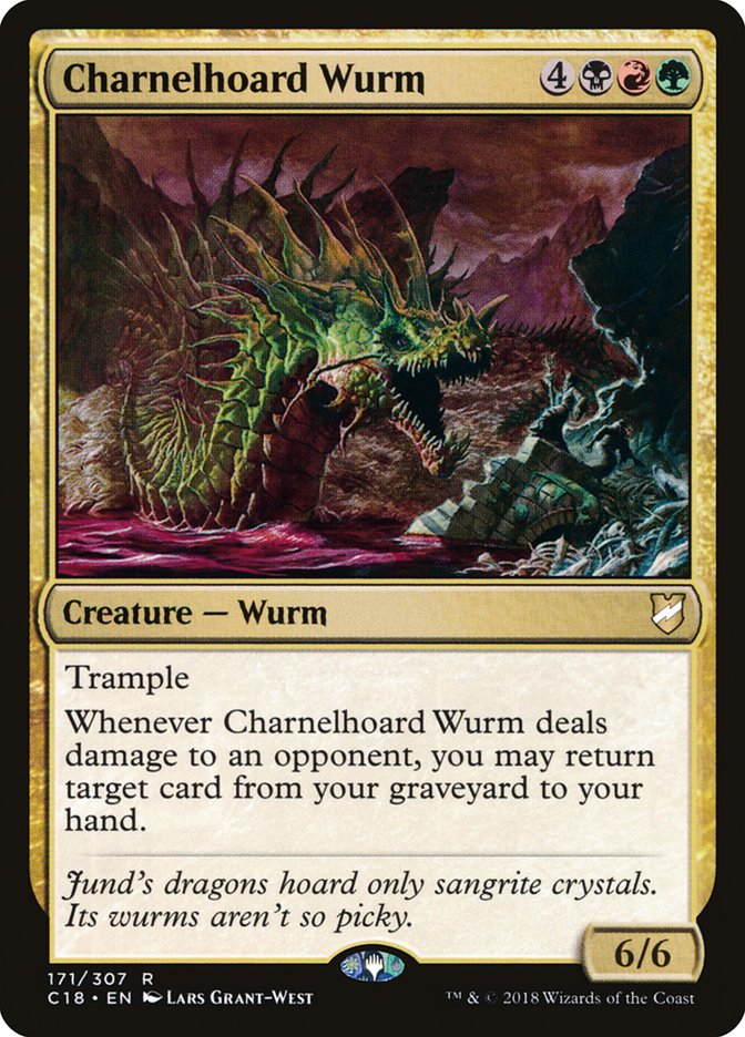 Charnelhoard Wurm [Commander 2018] | Gear Gaming Fayetteville