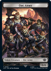 Orc Army (06) // Orc Army (05) Double-Sided Token [The Lord of the Rings: Tales of Middle-Earth Tokens] | Gear Gaming Fayetteville