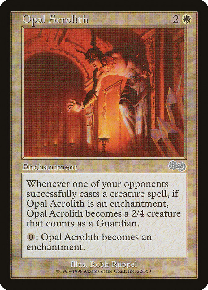 Opal Acrolith [Urza's Saga] | Gear Gaming Fayetteville