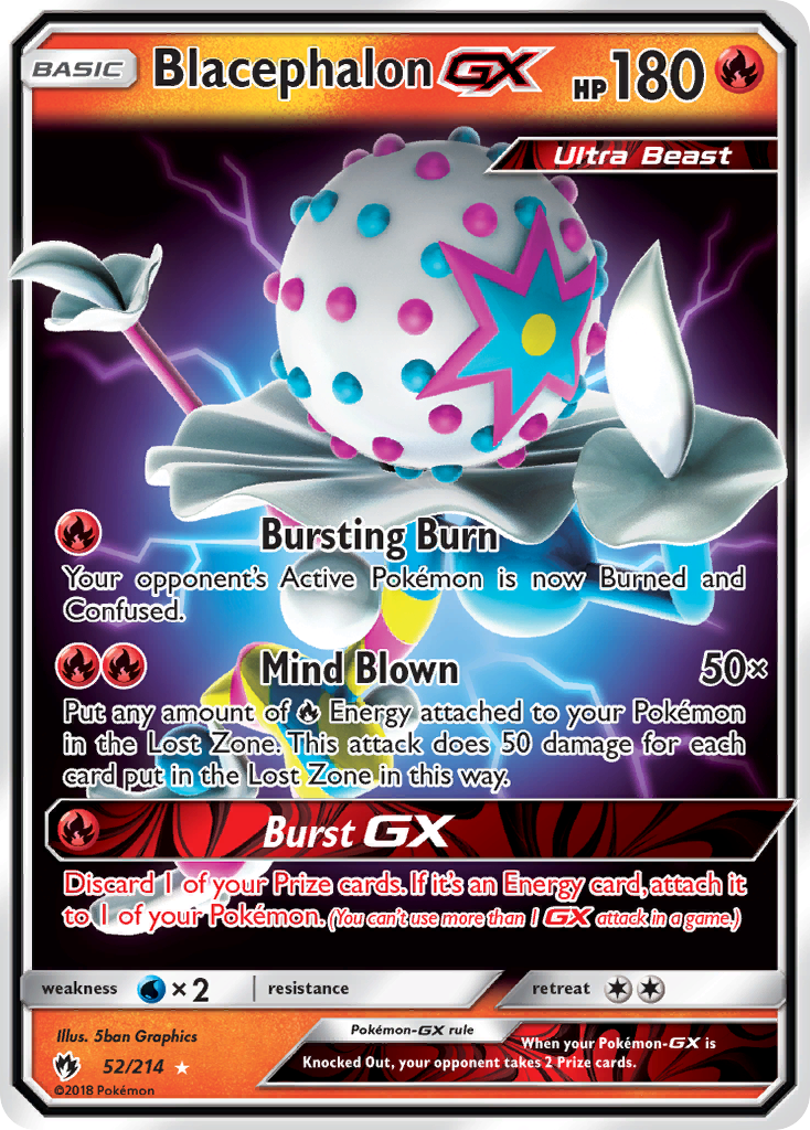 Blacephalon GX (52/214) [Sun & Moon: Lost Thunder] | Gear Gaming Fayetteville