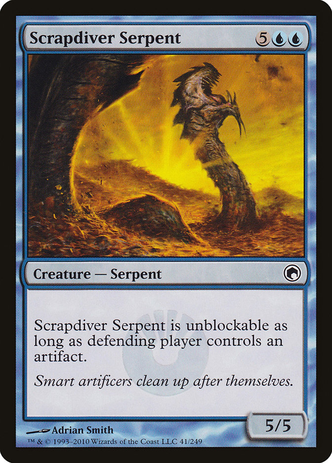 Scrapdiver Serpent [Scars of Mirrodin] | Gear Gaming Fayetteville