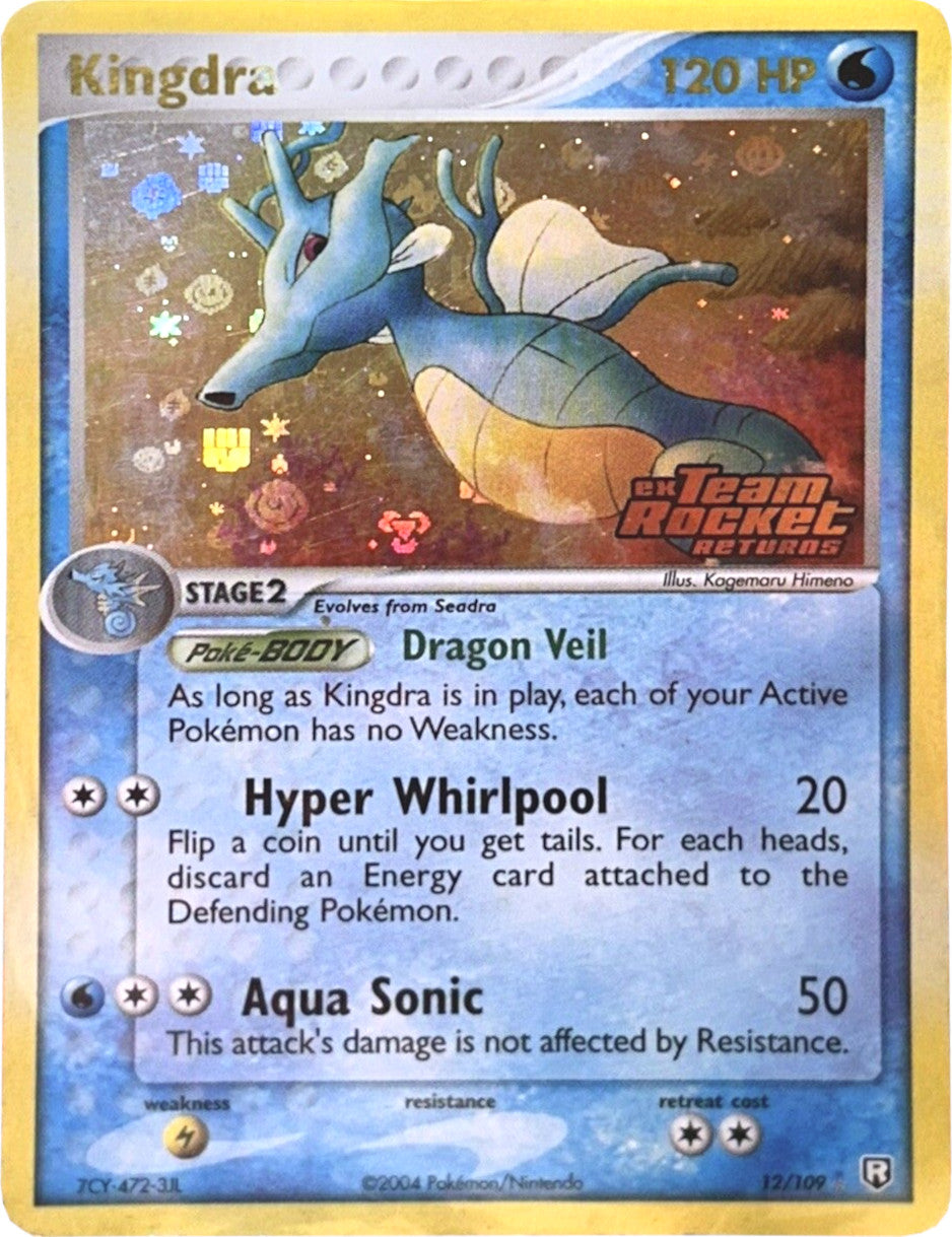 Kingdra (12/109) (Stamped) [EX: Team Rocket Returns] | Gear Gaming Fayetteville