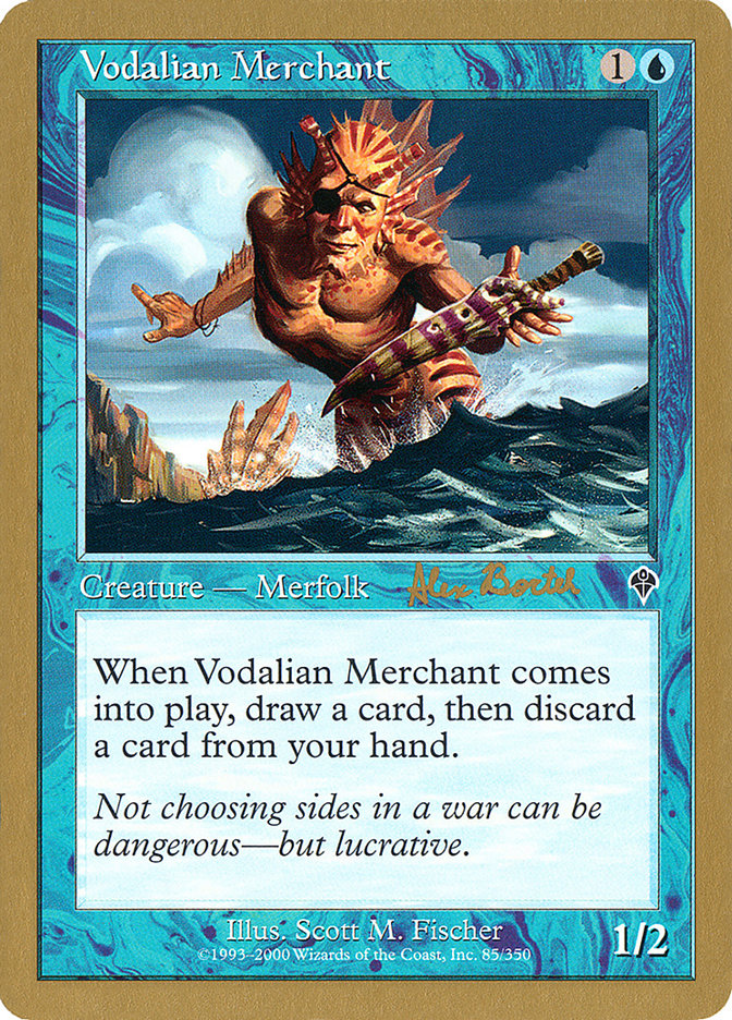 Vodalian Merchant (Alex Borteh) [World Championship Decks 2001] | Gear Gaming Fayetteville