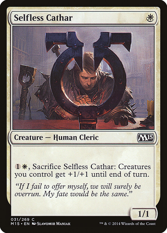 Selfless Cathar [Magic 2015] | Gear Gaming Fayetteville