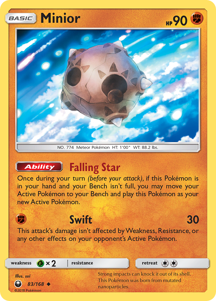 Minior (83/168) [Sun & Moon: Celestial Storm] | Gear Gaming Fayetteville