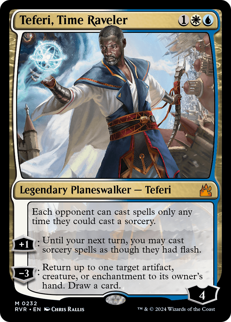 Teferi, Time Raveler [Ravnica Remastered] | Gear Gaming Fayetteville